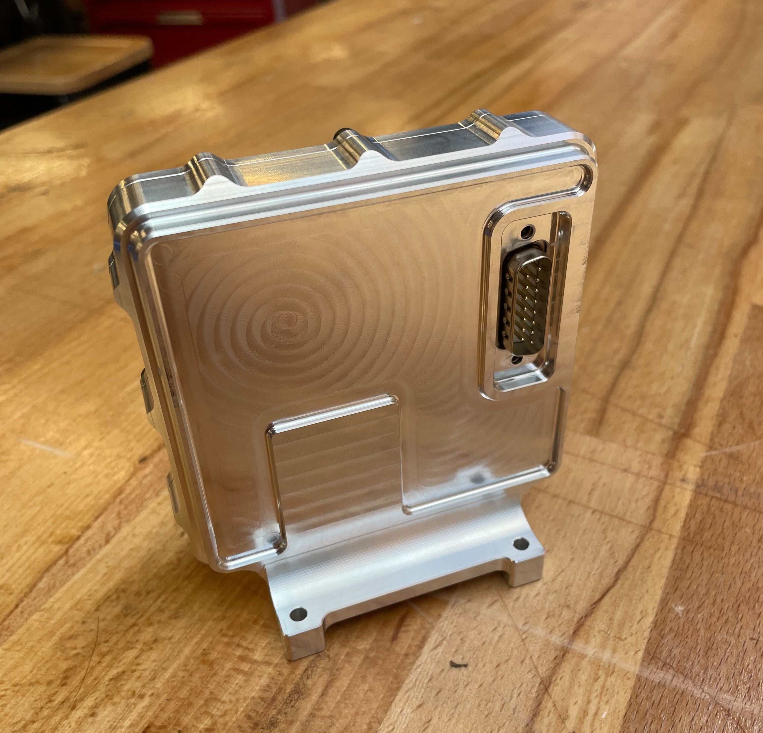Photo of ANT61 satellite payload enclosure